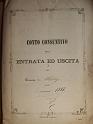 1888 frontespiszio del conto consuntivo